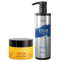 Aneethun Máscara Repair System 250g+Wess Nano Passo 3 -500ml