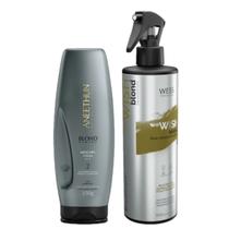 Aneethun Mask Cinza BlondSystem250g+Wess We Wish Blond 500ml