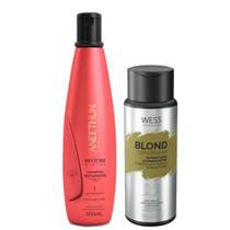 Aneethun Sh. Restore System 300ml + Wess Blond Cond.250ml