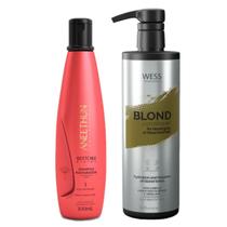 Aneethun Sh. Restore System 300ml + Wess Blond Cond.500ml
