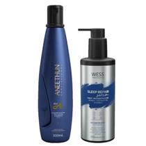 Aneethun Sh. Silicone Linha A 300ml+Wess Sleep Repair 250ml