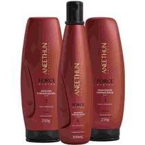 Aneethun Shampoo + Finalizador + Mascara Force System Aneethun Shampoo + Finalizador + Mascara Force System