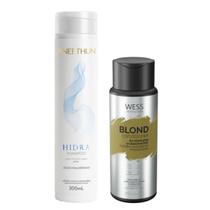 Aneethun Shampoo Hidra 300ml + Wess Blond Cond. 250ml