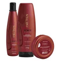 Aneethun Shampoo + Mascara + Dose Fortalecedora Force System Aneethun Shampoo + Mascara + Dose Fortalecedora Force System