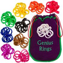 Anéis Chinese Jacks Toy Genius Baby Project Genius