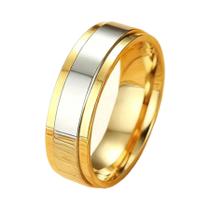 Anéis Clássicos De Casal Em Aço Inoxidável De 4mm E 6mm Para Homens E Mulheres, Joias Românticas E