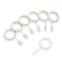 Anéis com clipe de cortina MODE Farmhouse Collection Beveled x14