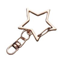 Anéis De Chave Em Forma De Estrela 10 20 50Pcs Acessórios De Chave DIY Com Fecho Lagosta Para Anéis De Chave Em Forma De Estrela 10 20 50Pcs Acessórios De Chave DIY Com Fecho Lagosta Para