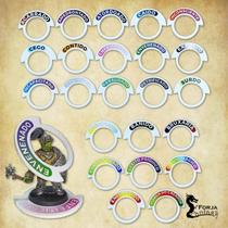 Anéis de Condições e Status com Adesivo - DnD 5ed - RPG