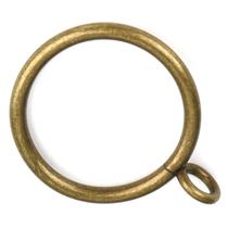 Anéis de cortina Hanitronic Antique Brass 30 unidades para haste de 3 cm Anéis de cortina Hanitronic Antique Brass 30 unidades para haste de 3 cm