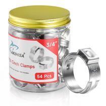 Anéis de Crimpagem PEX AKIHISA 54 un. 3/4" Aço Inoxidável