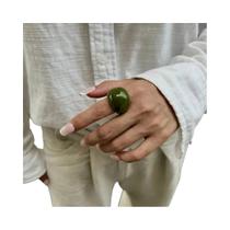 Anéis De Dedo Femininos Boho Kpop Em Resina Acrílica, 4 Cores, Joias Vintage Y2K, Presente De Moda Anéis De Dedo Femininos Boho Kpop Em Resina Acrílica, 4 Cores, Joias Vintage Y2K, Presente De Moda