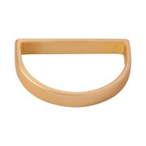 Anéis De Guardanapo Em Aço Inoxidável Dourado Fosco 12 Peças Modernos Minimalistas Suporte De Metal