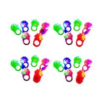 Anéis De LED Em Forma De Morango Para Festas, 6, 12, 18 Peças, Presentes Para Aniversário,