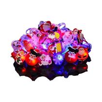 Anéis De Natal LED Piscantes 20/50 Peças - Anéis De Festa Luminosos Brinquedo Que Acende Anéis De Natal LED Piscantes 20/50 Peças - Anéis De Festa Luminosos Brinquedo Que Acende