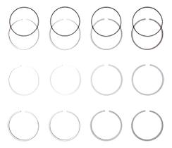 Aneis De Pistão Std Mercedes Benz Mb180 180 2.4 8v