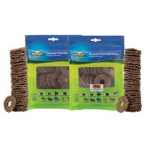 Anéis de presente para brinquedos para cães Busy Buddy PetSafe 60 anéis tamanho B