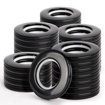 Anéis de sombra romanos WCIC 32PCS pretos de 40 mm para janelas padrão Anéis de sombra romanos WCIC 32PCS pretos de 40 mm para janelas padrão