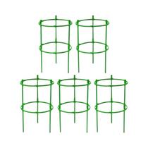 Anéis De Suporte Empilháveis Para Plantas, 10 Níveis, Verdes, 60 Peças, Estacas De Jardim De Anéis De Suporte Empilháveis Para Plantas, 10 Níveis, Verdes, 60 Peças, Estacas De Jardim De