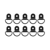 Anéis Em D De Aço Inoxidável 10 Peças Para Carro, Barco, Carga, Trailer, RV, Van, Anéis De