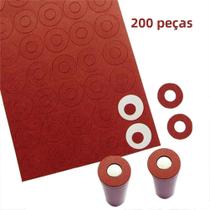 Anéis Isolantes De Bateria 18650 200pcs Anéis Isolantes De Papel Cartão Adesivo Para Soldagem