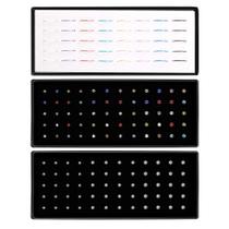 Anéis nasais Studs NewCraft 160 unidades de aço inoxidável multicolorido Anéis nasais Studs NewCraft 160 unidades de aço inoxidável multicolorido