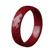 Anéis Natural de Cinábrio Vermelho Feng Shui Atrair Riqueza= AE49, AE50 - SHIPCOM BRASIL