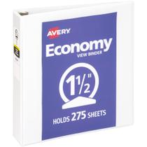 Anéis redondos Binder Avery Economy View de 3 anéis de 1,5 polegadas Anéis redondos Binder Avery Economy View de 3 anéis de 1,5 polegadas