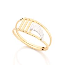 Anel 18k com rhodium 510001 Rommanel