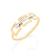 Anel 18k com rhodium 510002 Rommanel