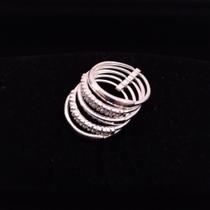 Anel 6 em 1 c/ Zircônias