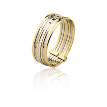 Anel 7 Elos Da Felicidade, Duas Cores Al71