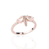 Anel abelhinha ródio branco Anel abelhinha ródio branco