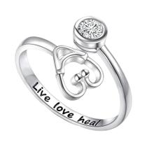 Anel Aberto De Estetoscópio Para Enfermeiras E Médicas, Presente De Formatura Para Estudantes De