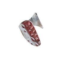 Anel Aberto Martelado em Aço Inox Hipoalergênico