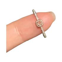 Anel Aberto Quadrado com Zircônia Dourada - Joia Luxuosa para Festa e Casamento Anel Aberto Quadrado com Zircônia Dourada - Joia Luxuosa para Festa e Casamento