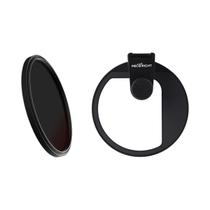 Anel Adaptador de Filtro 72mm para Smartphone - Suporte para Sapata Fria + Lentes CPL, ND e GND (Compatível com Samsung e Huawei)