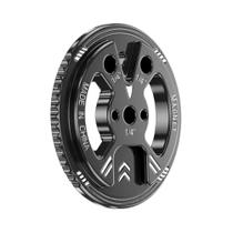 Anel Adaptador Magnético Cold Shoe De 1/4 Polegada Com Ímã Forte Para Acessórios De Tripé De Câmera