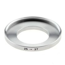 Anel Adaptador SU Step-UP 25-37mm para Filtro de Lente (Prata) Anel Adaptador SU Step-UP 25-37mm para Filtro de Lente (Prata)