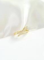 Anel Ajustável Cobra Feminino - Banhado a Ouro 18k