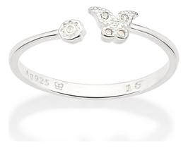 Anel Ajustável Composto Por Borboleta De Um 810246