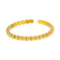 Anel Ajustável De Aço Inoxidável Com Pérolas Para Mulheres, Tendência 2023, Joias De Moda Vintage,