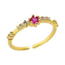 Anel Ajustável De Zircônia Verde Em Aço Inoxidável Dourado Para Mulheres, Joia De Noivado E Anel Ajustável De Zircônia Verde Em Aço Inoxidável Dourado Para Mulheres, Joia De Noivado E