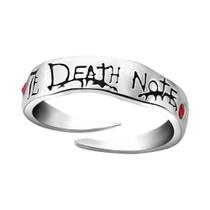 Anel Ajustável Unissex Death Note Yagami Em Liga Leve, Acessório De Cosplay De Anime, Presente De