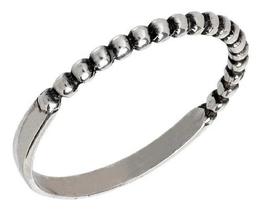Anel Aliança de Bolinhas em Prata 925 Estilo Pandorah Anel Aliança de Bolinhas em Prata 925 Estilo Pandorah