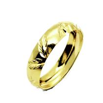 Anel Aliança Escrava Desenhos Egípcios Banho De Ouro 2994