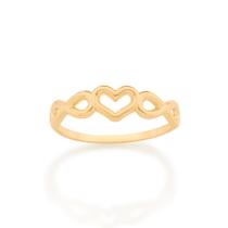 Anel amor eterno 18k 512865 Rommanel Anel amor eterno 18k 512865 Rommanel