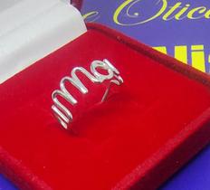 Anel Amor Ouro Branco Peso 1.45 Gramas Ouro 18 Kilates