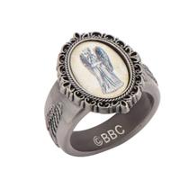 Anel Animewild Doctor Who Weeping Angel Cameo Tamanho 8