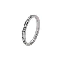 Anel Aparador 2mm de Compromisso Aço Inox 316L Prata Anel Aparador 2mm de Compromisso Aço Inox 316L Prata